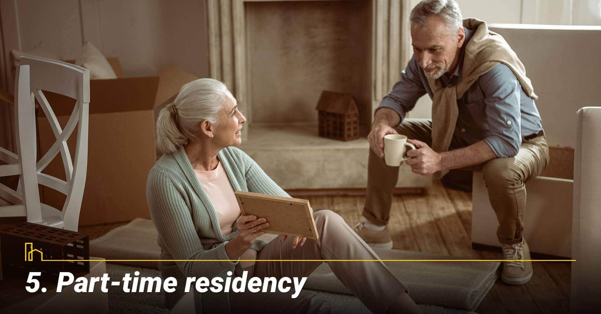 Part-time residency, splitting your time as a townhome resident