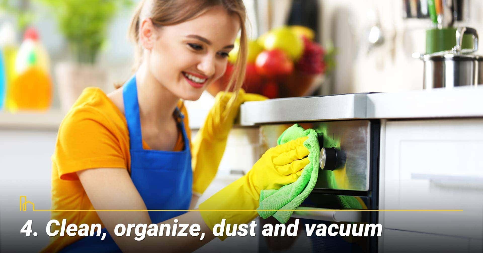 Clean, organize, dust and vacuum, keep your home clean Clean, organize, dust and vacuum, keep your home clean