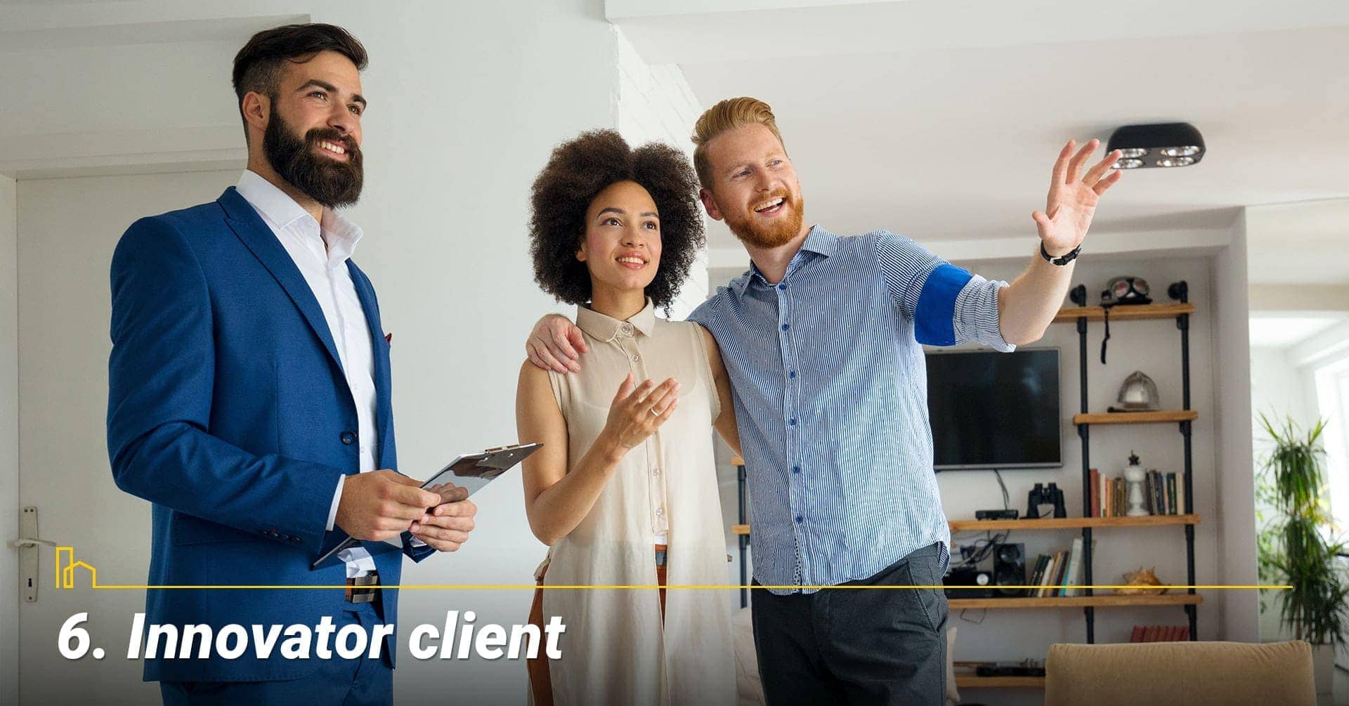 Innovator client, creative client