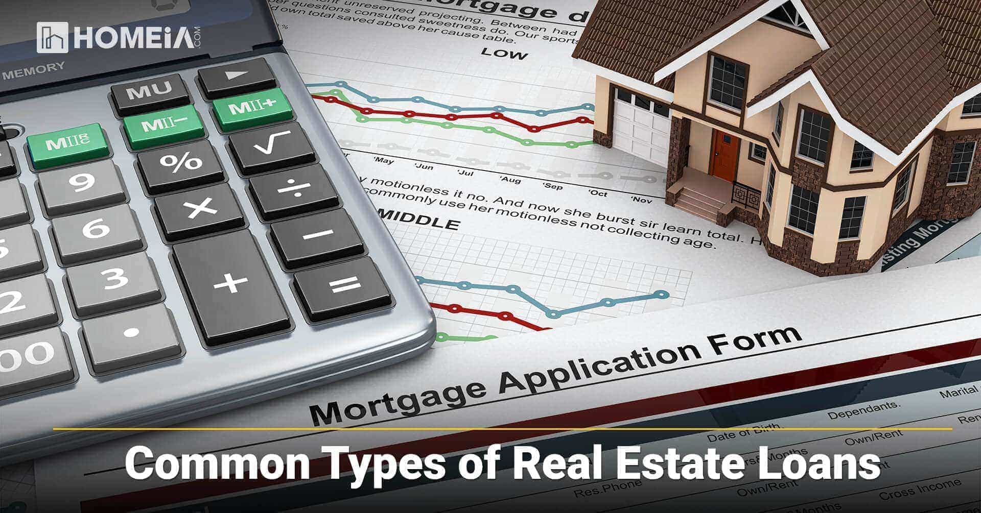 common types of real estate loans