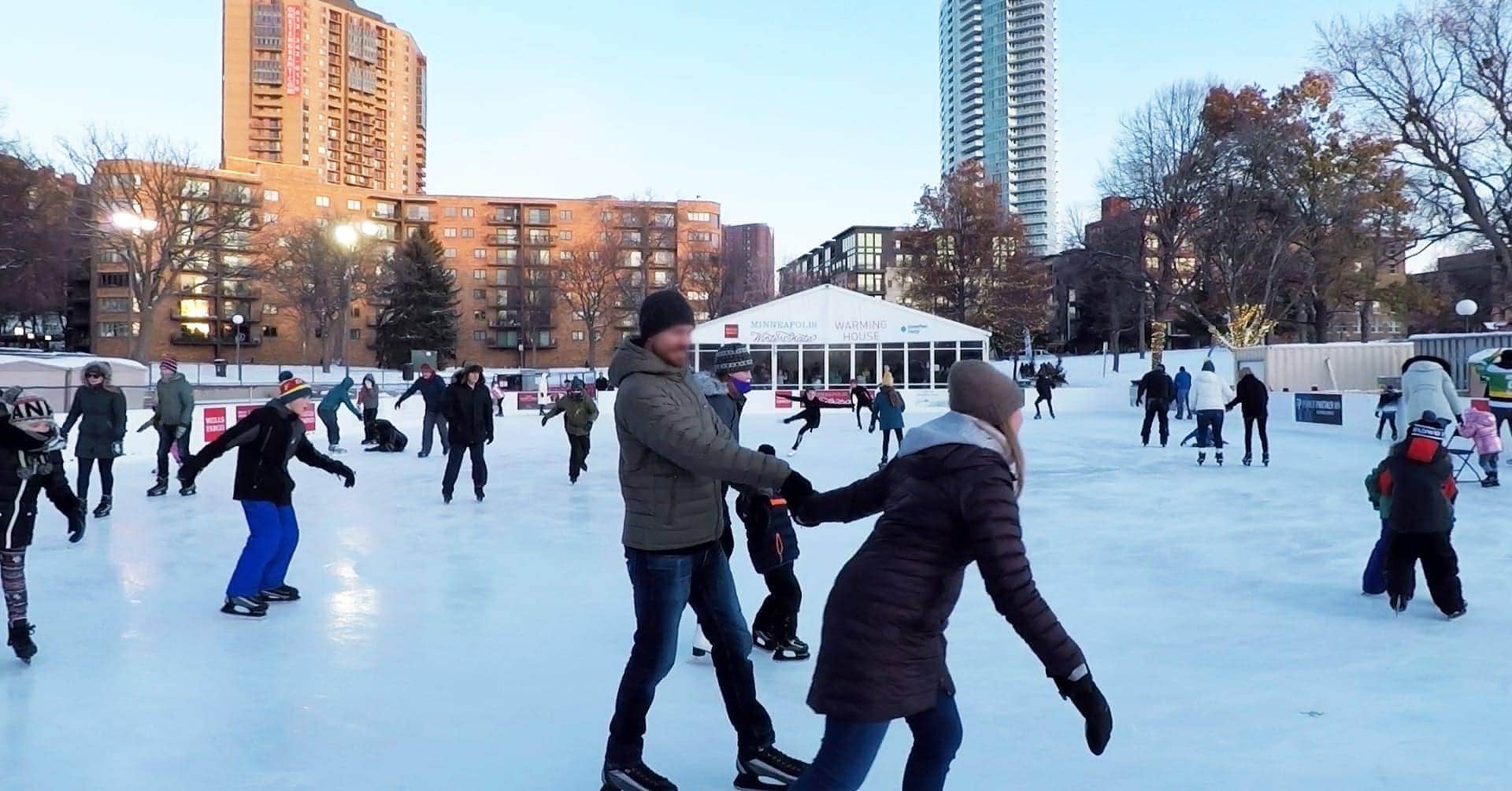 Outdoor skating ring Outdoor skating ring