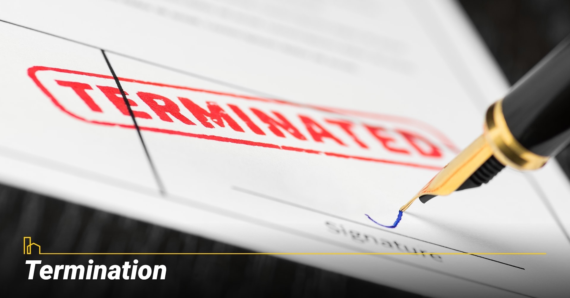 Termination, cancelling your project