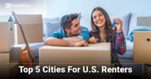 Top 5 Cities For U.S. Renters