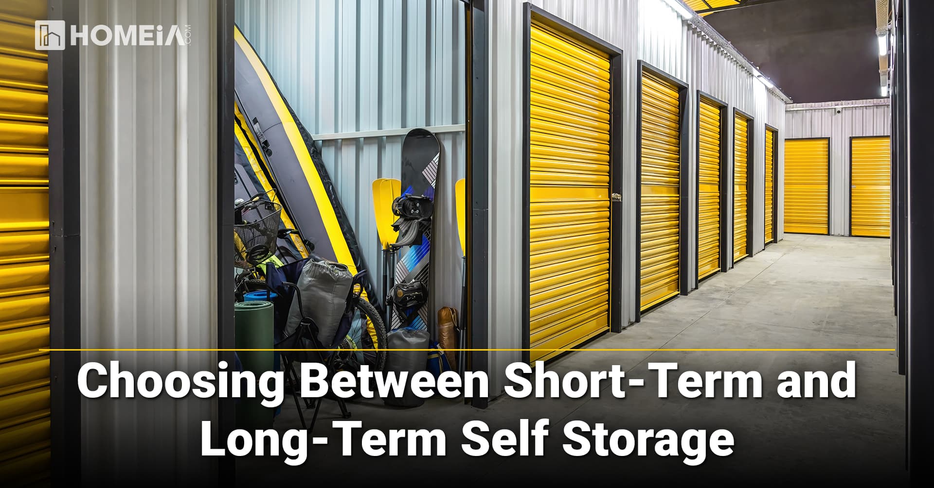 Choosing Between Short-Term and Long-Term Self Storage