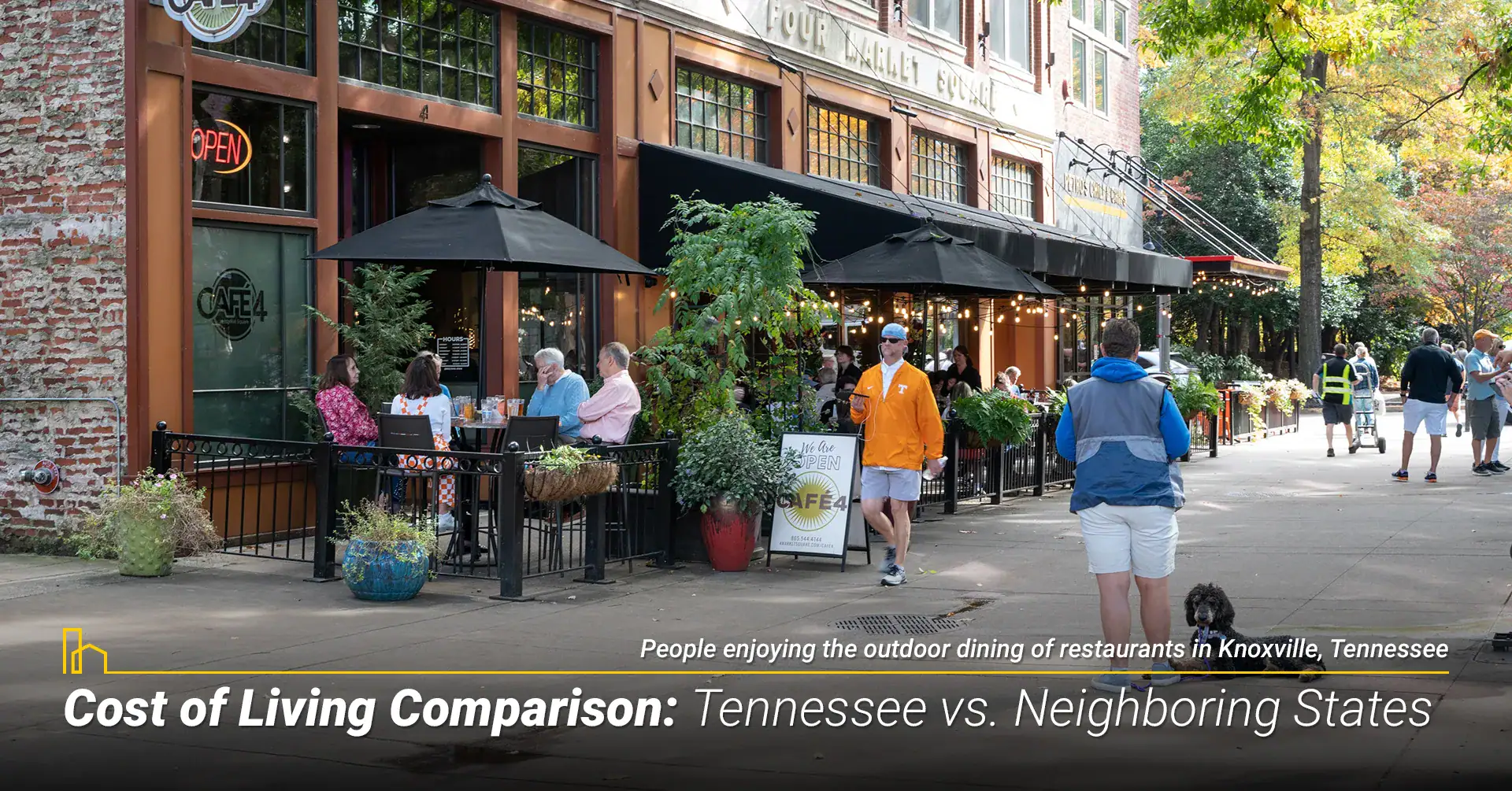 Cost of Living Comparison: Tennessee vs. Neighboring States