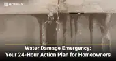 Water Damage Emergency-Your 24-Hour Action Plan for Homeowners