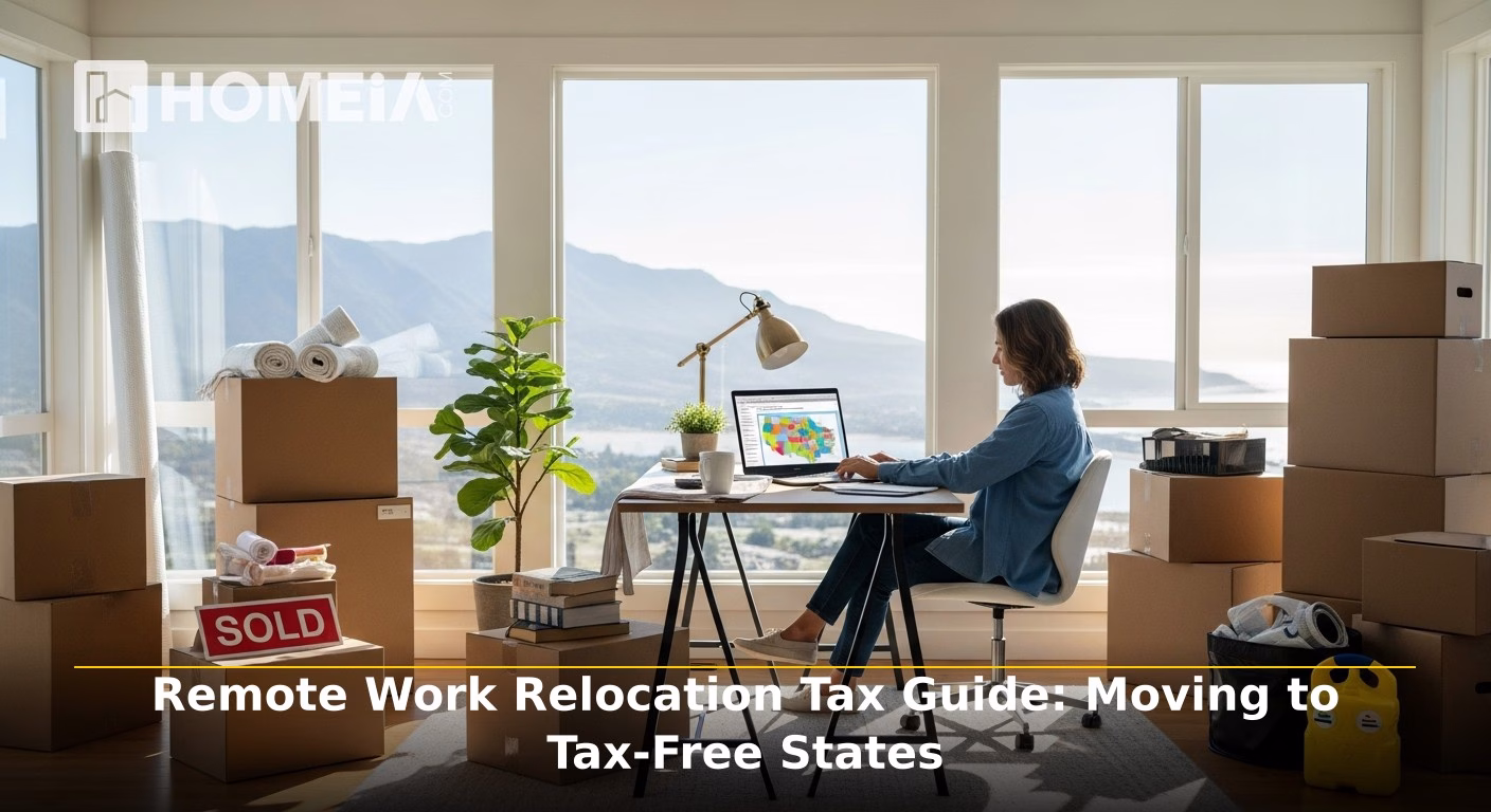 Remote Work Relocation Tax Guide: Moving to Tax-Free States