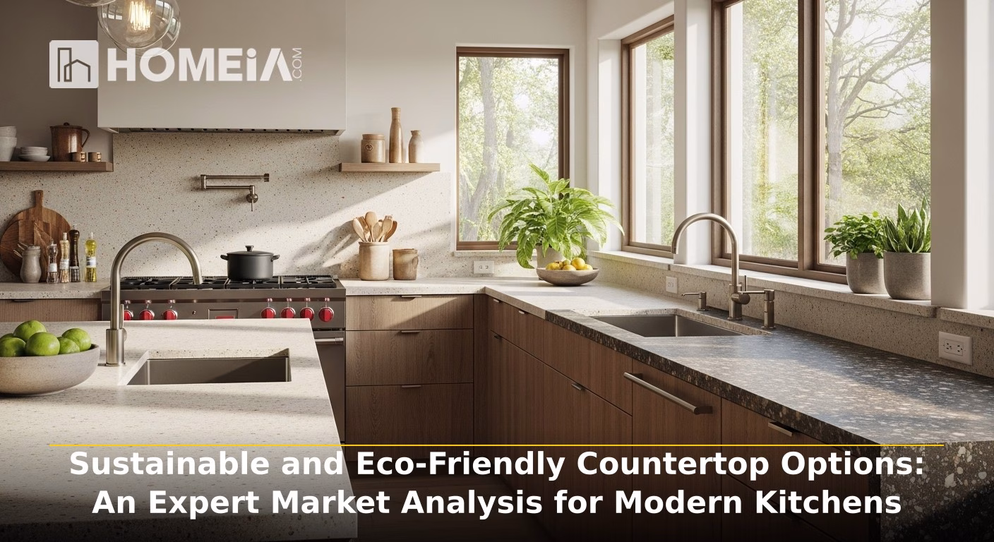 Main image Sustainable and Eco Friendly Countertop Options An Expert Market Analysis for Modern Kitchens 2